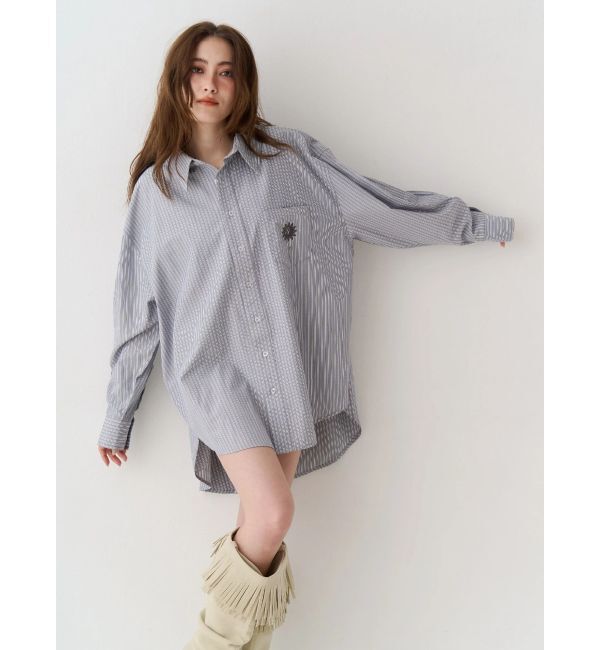 EVRIS「SUNNYオーバーサイズシャツ」|シャツ・ブラウス|