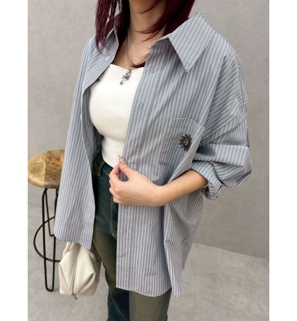 EVRIS「SUNNYオーバーサイズシャツ」|シャツ・ブラウス|