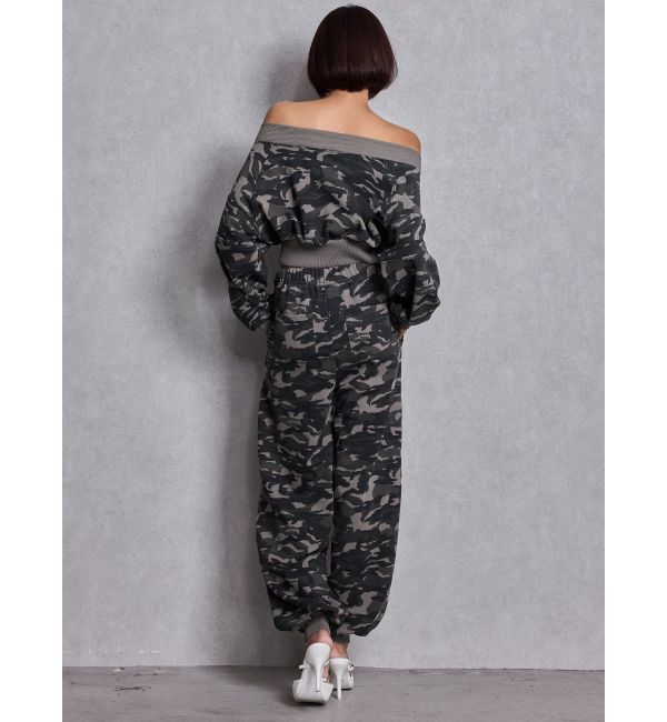 GYDA「GYDA bijou Gcamouflage ジョガーパンツ」|その他|