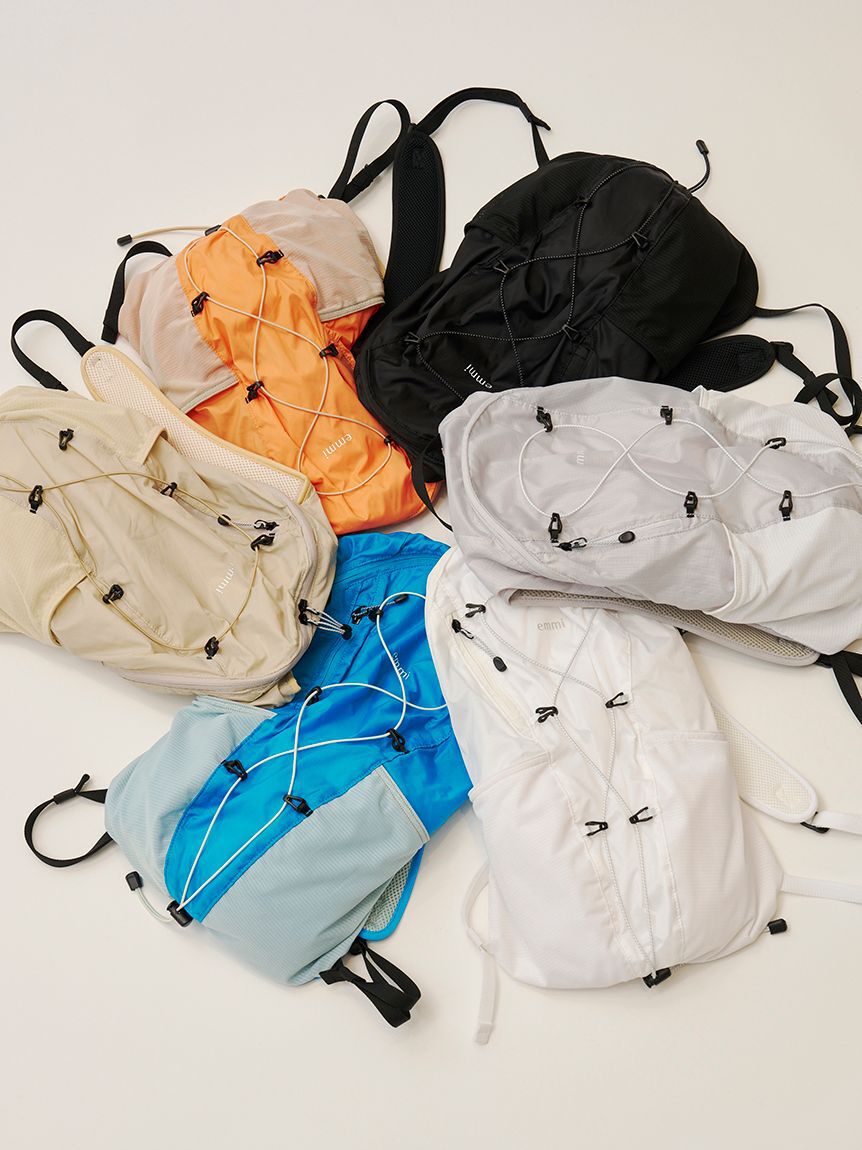 emmi atelier「【USAGI ONLINE・ZOZO限定カラーあり】パッカブルバックパック/撥水」|リュック|