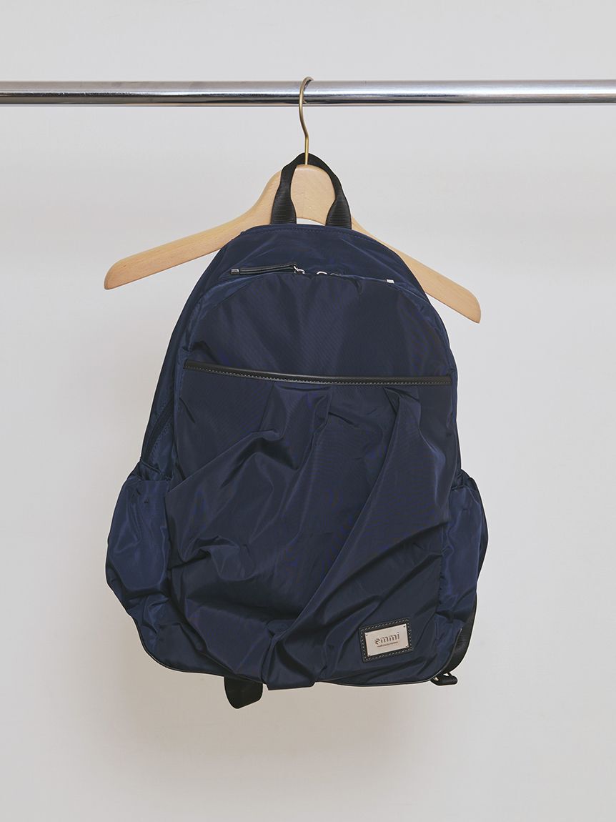 emmi atelier「eco レザーミックスバックパック/撥水」|リュック|