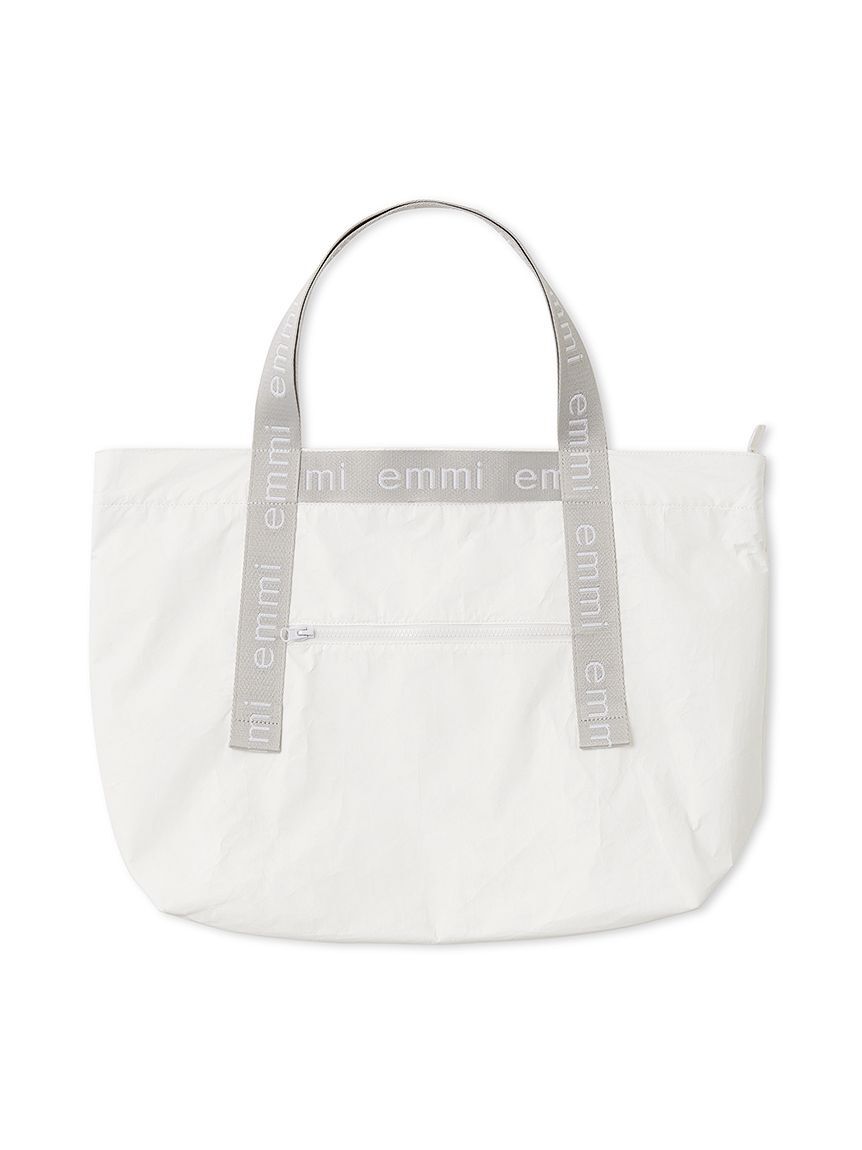 emmi atelier「【ONLINE限定】撥水emmiロゴビックトートバッグ」|トートバッグ|