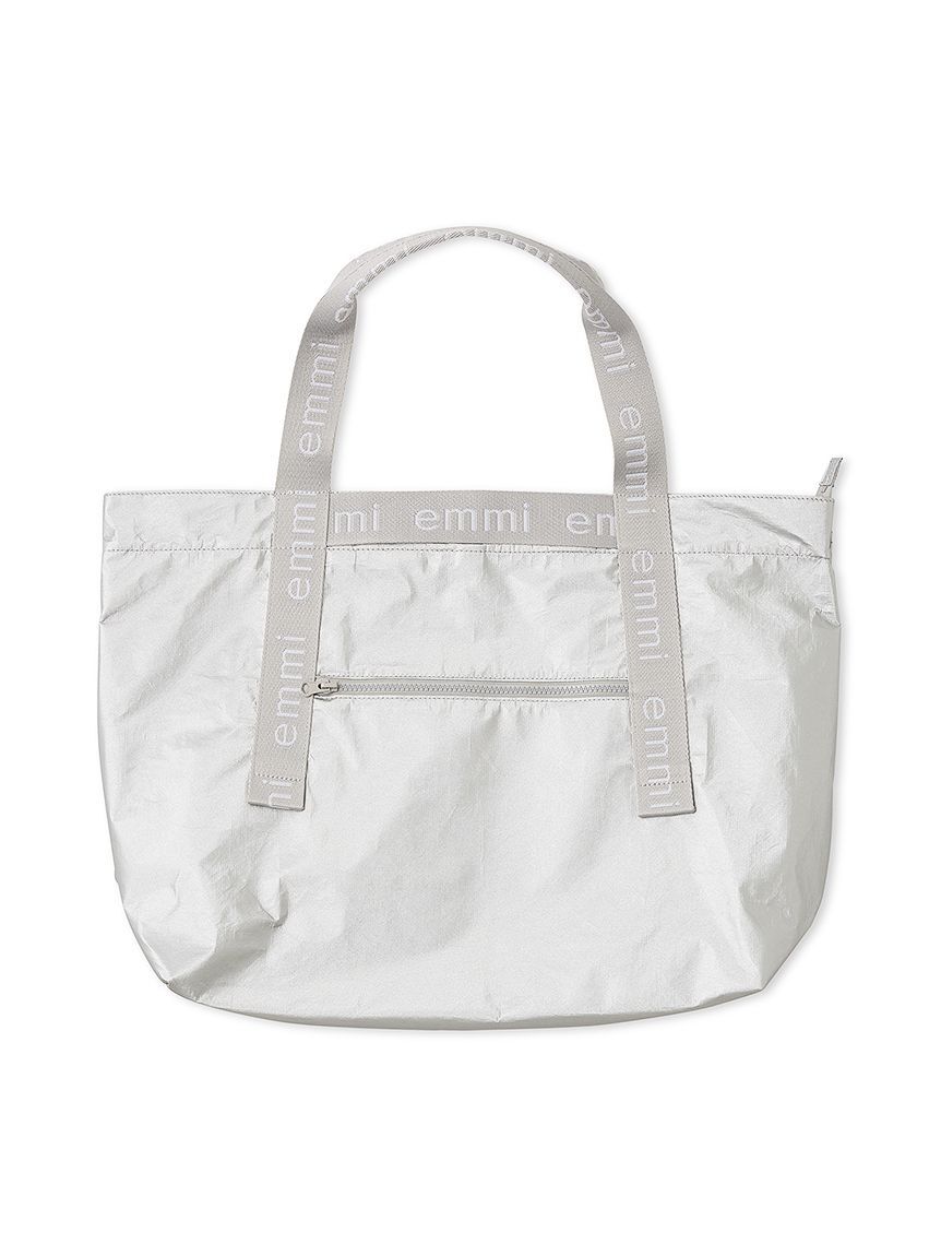 emmi atelier「【ONLINE限定】撥水emmiロゴビックトートバッグ」|トートバッグ|