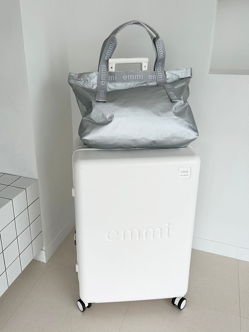 emmi atelier「【ONLINE限定】撥水emmiロゴビックトートバッグ」|トートバッグ|