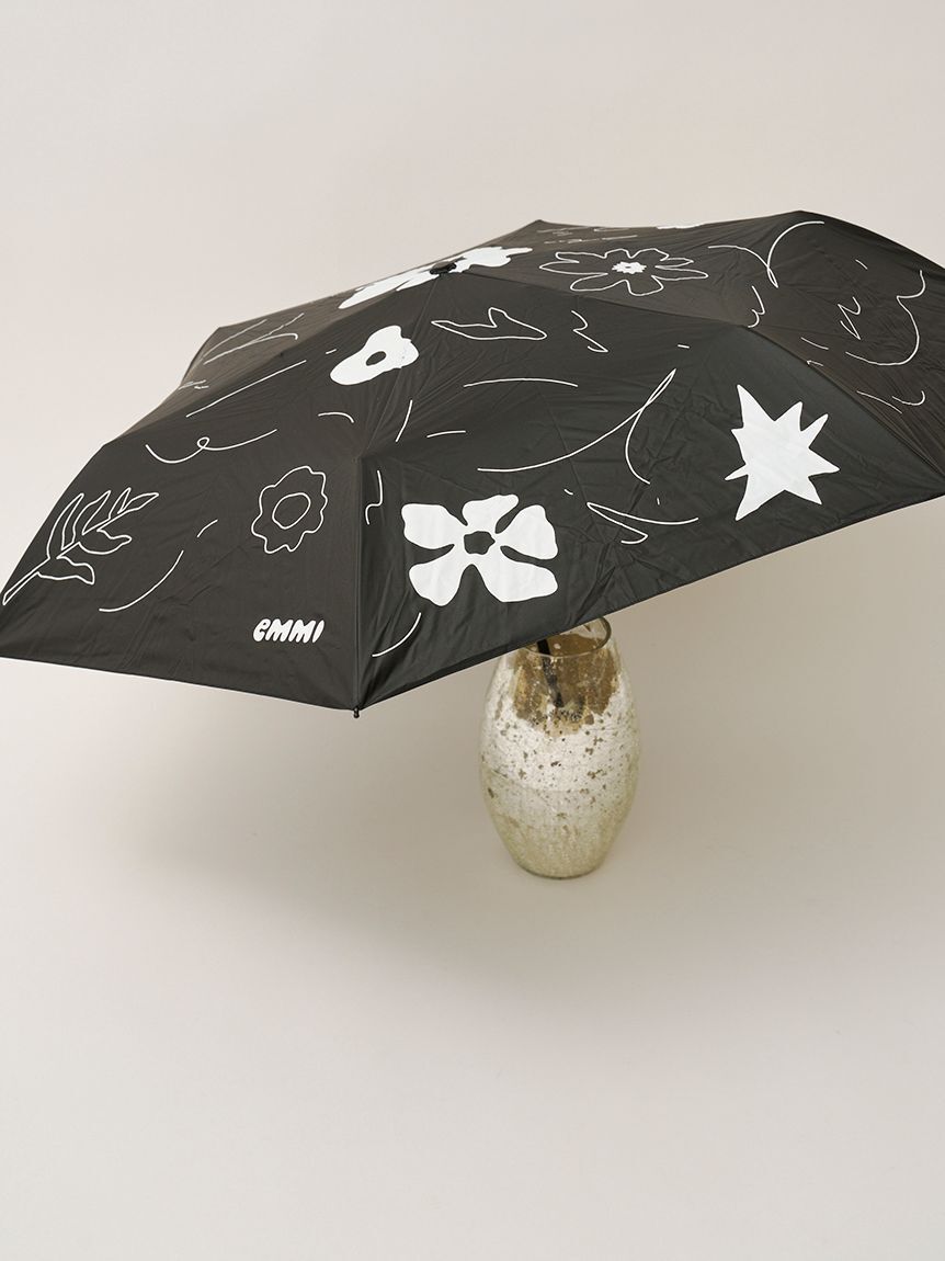 emmi atelier「【emmi&times;PROTECT U】フラワープリントアンブレラ/UVカット」|傘|