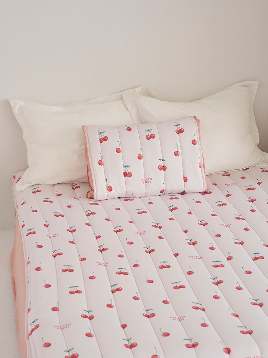 gelato pique Sleep「【Sleep】【接触冷感】フルーツ柄敷きパッド（セミダブル）」|その他|