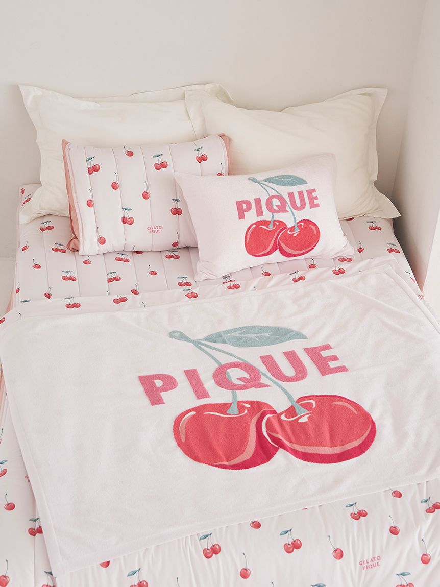 gelato pique Sleep「【Sleep】【接触冷感】フルーツ柄敷きパッド（ダブル）」|その他|