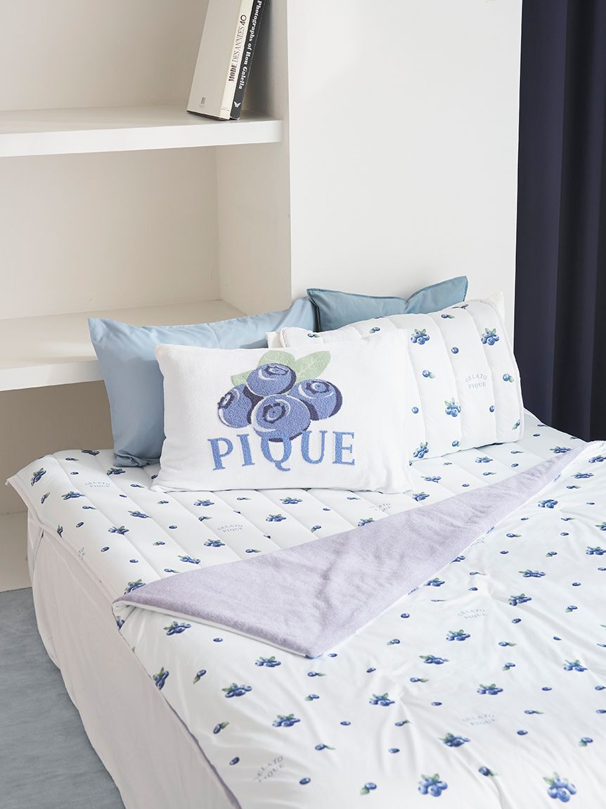 gelato pique Sleep「【Sleep】【接触冷感】フルーツ柄敷きパッド（ダブル）」|その他|