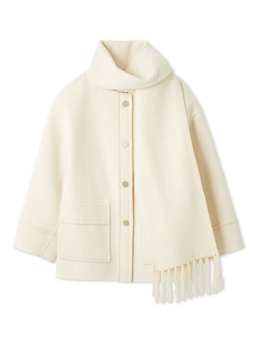 FRAY I.D「ブランケットフリンジコート」|その他|