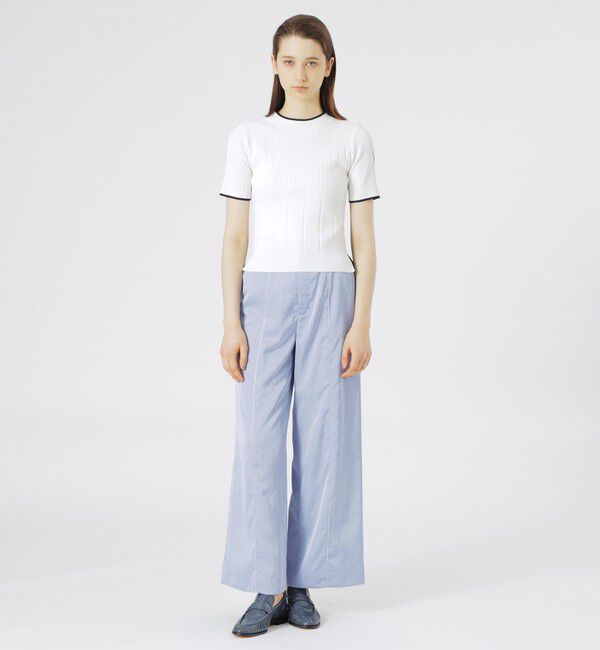  「【手洗い可】【ドラマ着用商品】2フェイスハーフスリーブニット」|ニット・セーター|