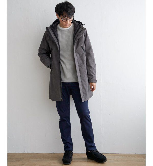 ikka「【撥水】sorona(R) 3WAYロングコート」|その他|