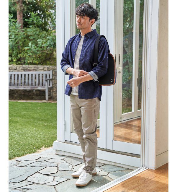 ikka「【雑誌MonoMax5月号掲載】冷感ドライワッフルフェイクT「小泉孝太郎さん着用モデル」」|Tシャツ・カットソー|