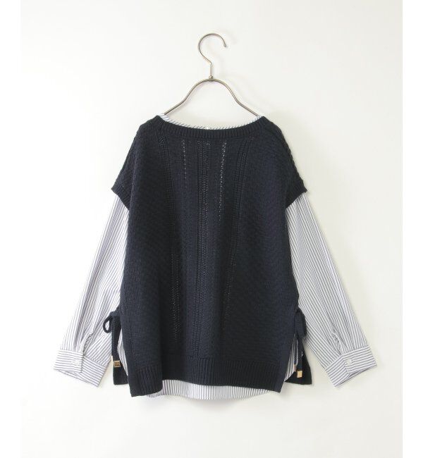 ikka kids「【親子コーデ】サイドリボンニットベストセット（120~160cm）」|その他|