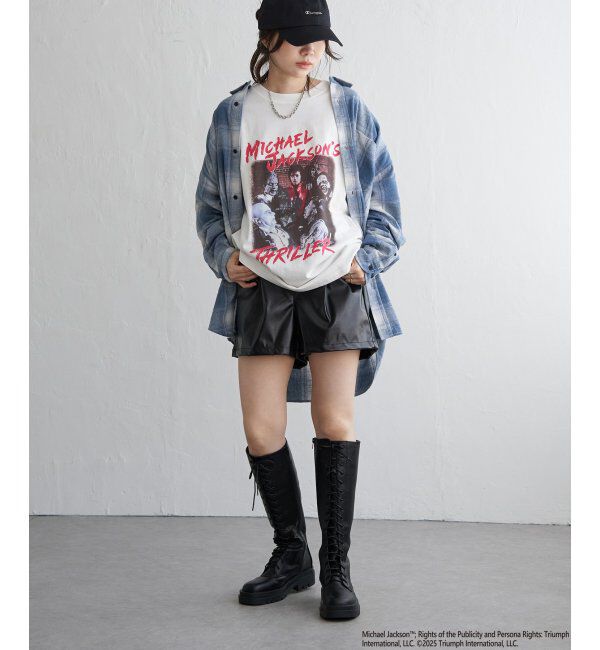 VENCE share style「合皮ショートパンツ」|その他|