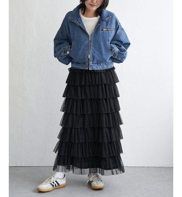 VENCE share style「スタンドカラーショート丈ブルゾン」|ブルゾン・スタジャン|