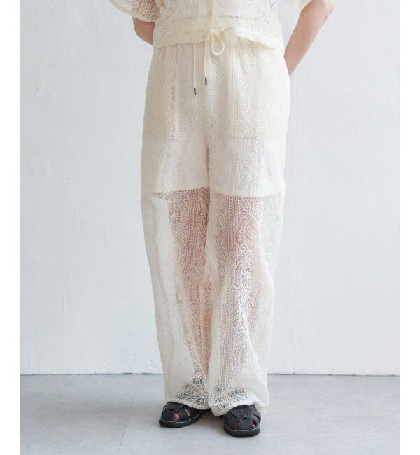 VENCE share style「レースイージーパンツ」|その他|