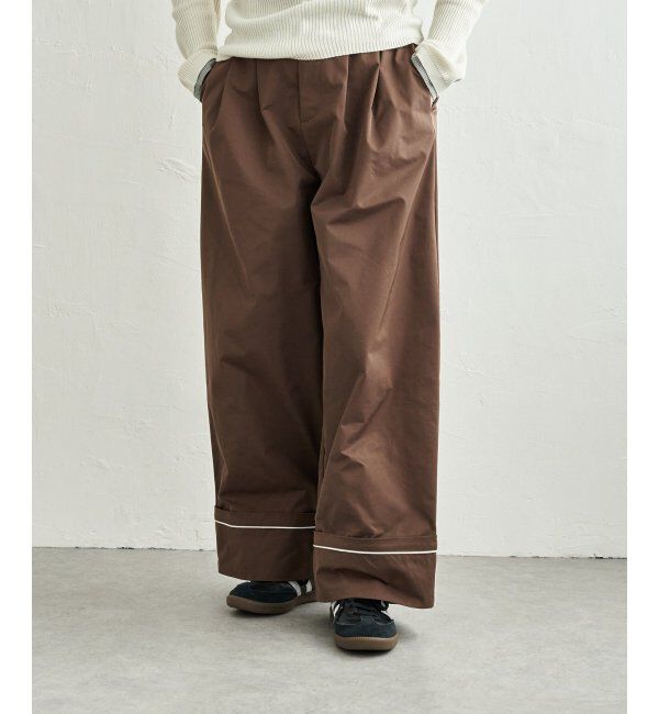 VENCE share style「ツイルタックパンツ」|デニム|