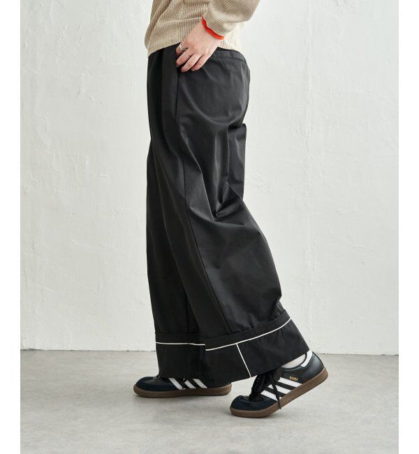 VENCE share style「ツイルタックパンツ」|デニム|