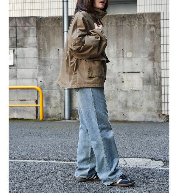 VENCE share style「合繊ツイルスタンドジャケット」|ブルゾン・スタジャン|