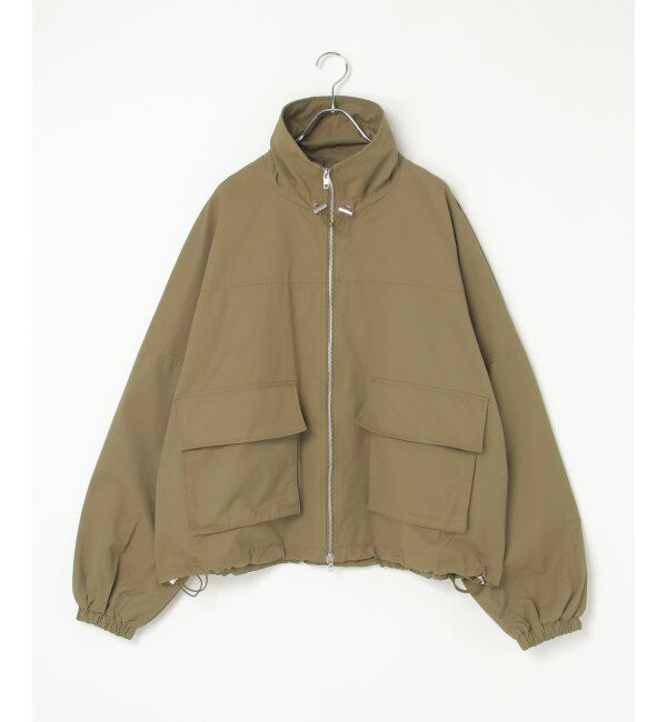VENCE share style「合繊ツイルスタンドジャケット」|ブルゾン・スタジャン|