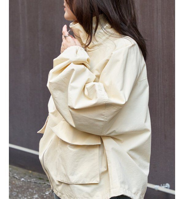 VENCE share style「合繊ツイルスタンドジャケット」|ブルゾン・スタジャン|