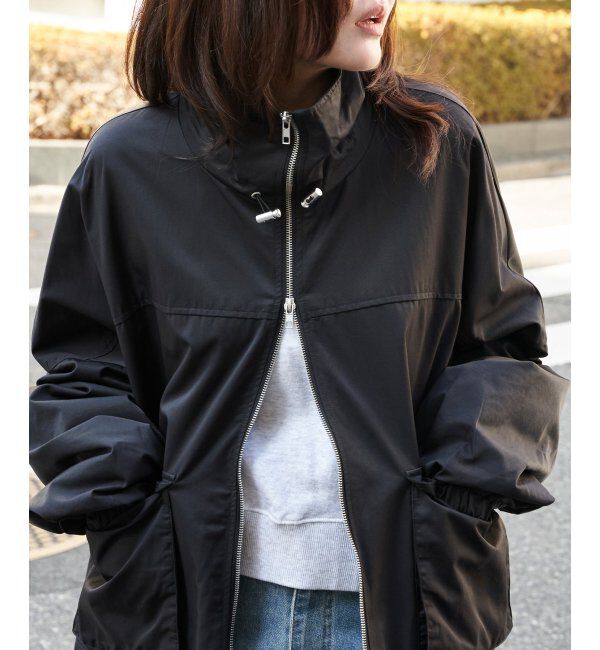 VENCE share style「合繊ツイルスタンドジャケット」|ブルゾン・スタジャン|