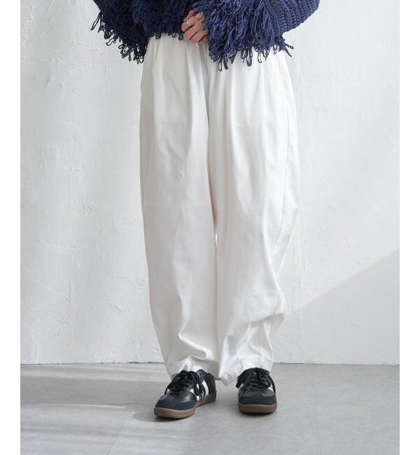 VENCE share style「タックコクーンパンツ」|デニム|