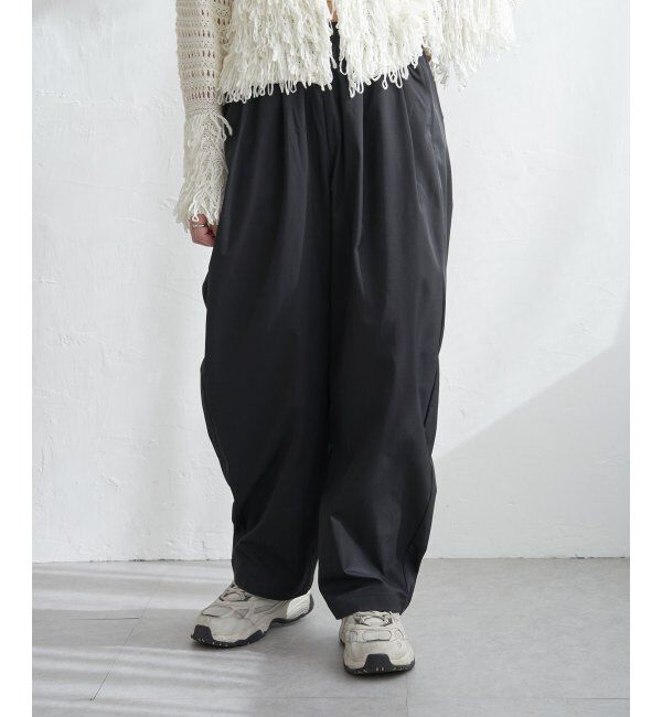 VENCE share style「タックコクーンパンツ」|デニム|