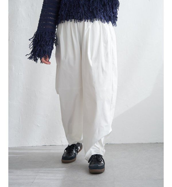 VENCE share style「タックコクーンパンツ」|デニム|