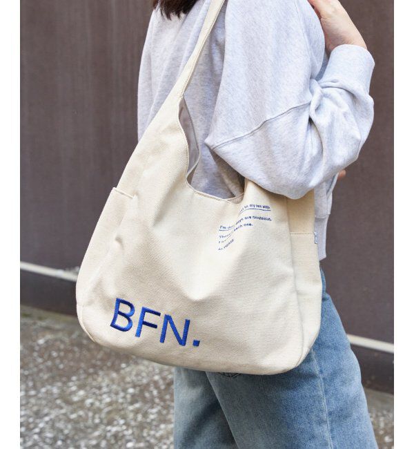 VENCE share style「カーブトートバッグ」|その他|オフホワイト