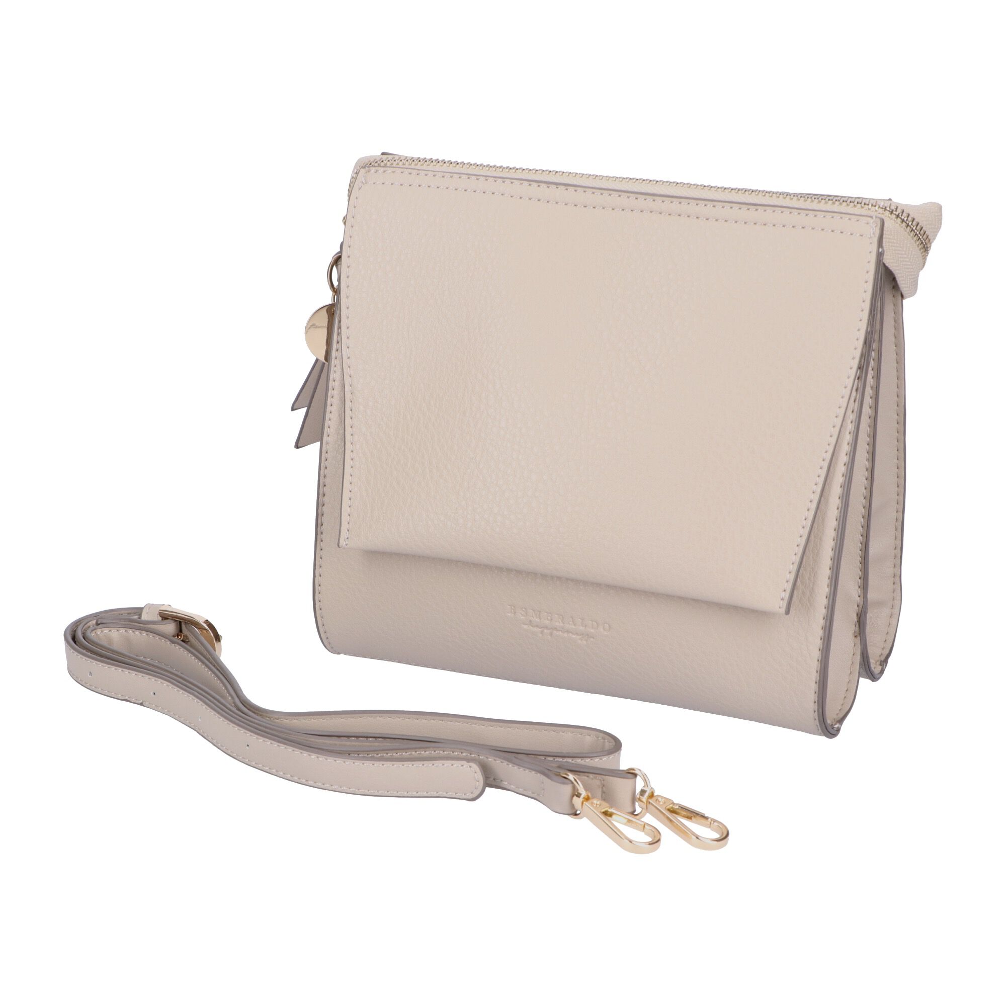  「スムース・フラップ　ショルダー／ＥＳＭＥＲＡＬＤＯ　ｈａｐｐｉｎｅｓｓ」|ショルダー・メッセンジャー|