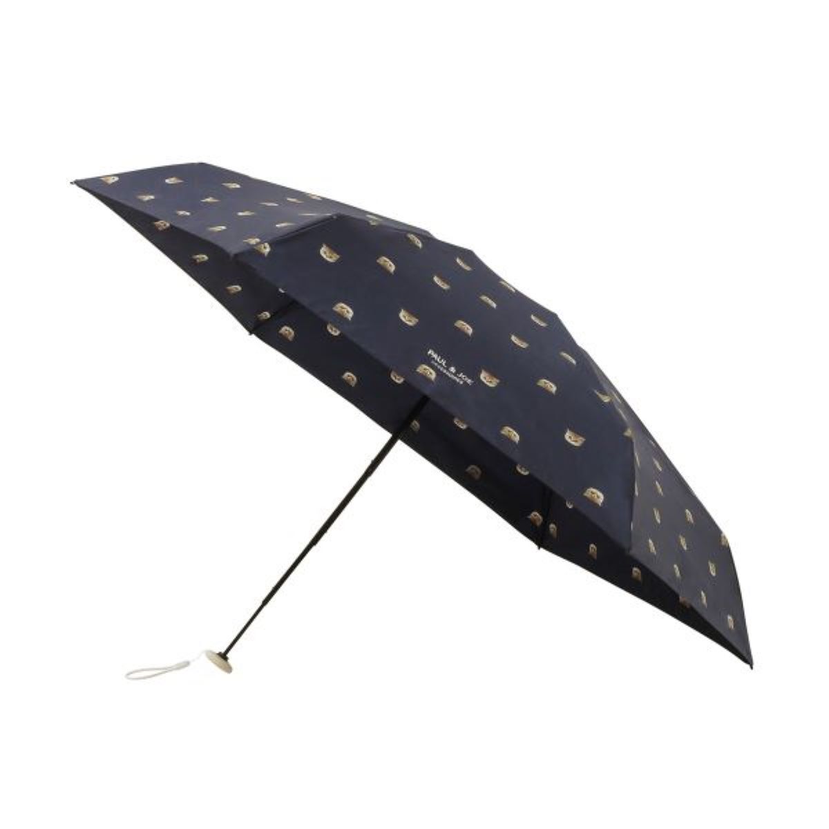 PAUL&JOE「ＰＪ／折傘コンパクト／ヌネット」|傘|ネイビー