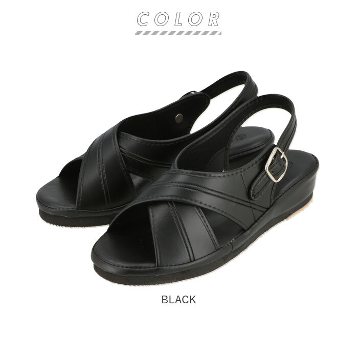 BACKYARD FAMILY「ナースサンダル 厚底 通販 ナースシューズ 疲れにくい オフィスサンダル サンダル Ks Plus」|サンダル|