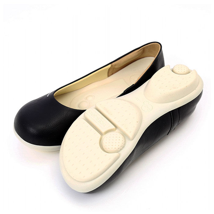 BACKYARD FAMILY「パンプス 痛くない 柔らかい 通販 べったんこ ローヒール スニーカー プレーンパンプス 痛くない」|パンプス|