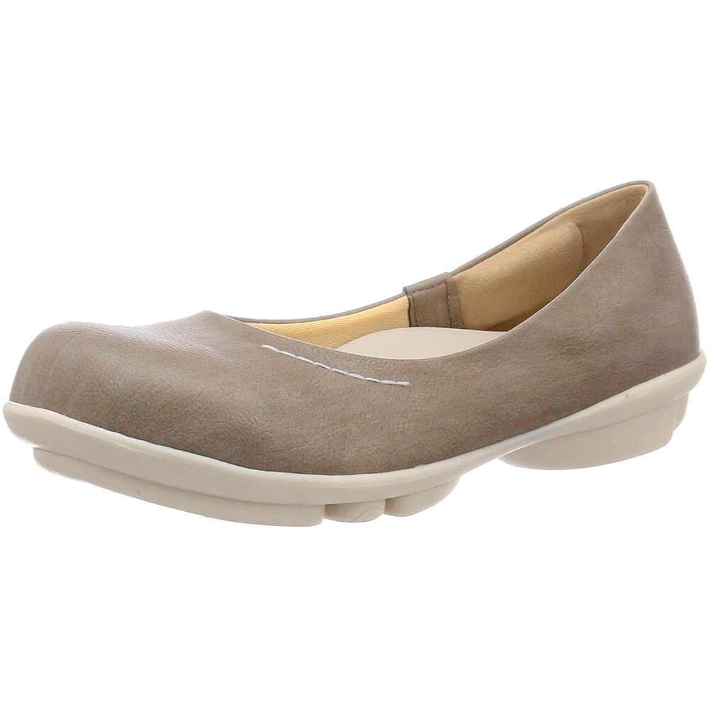 BACKYARD FAMILY「パンプス 痛くない 柔らかい 通販 べったんこ ローヒール スニーカー プレーンパンプス 痛くない」|パンプス|グレー1