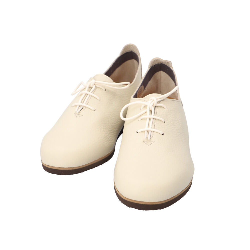 BACKYARD FAMILY「figurino フィグリーノ レースアップシューズ レディース 楽天 婦人靴 超軽量 紐靴」|スリッポン|ベージュ1