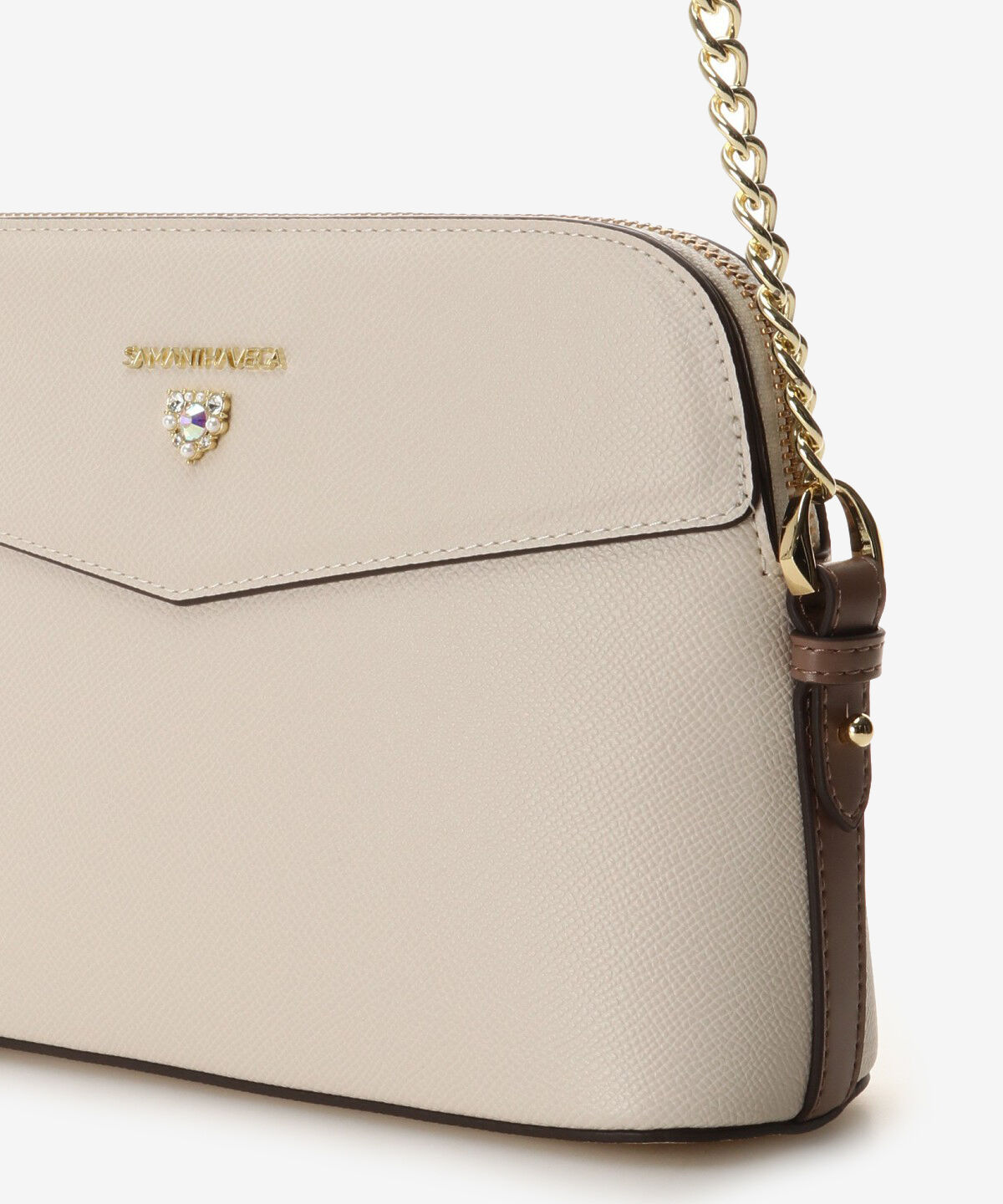 Samantha Vega「ハートビジュー付きショルダーバッグ」|ショルダー・メッセンジャー|