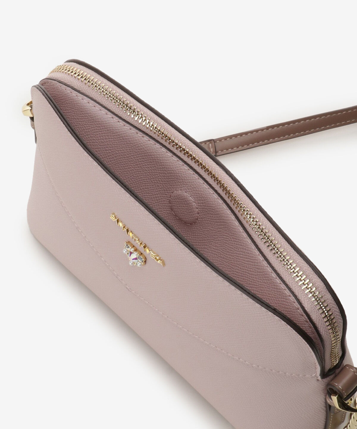 Samantha Vega「ハートビジュー付きショルダーバッグ」|ショルダー・メッセンジャー|