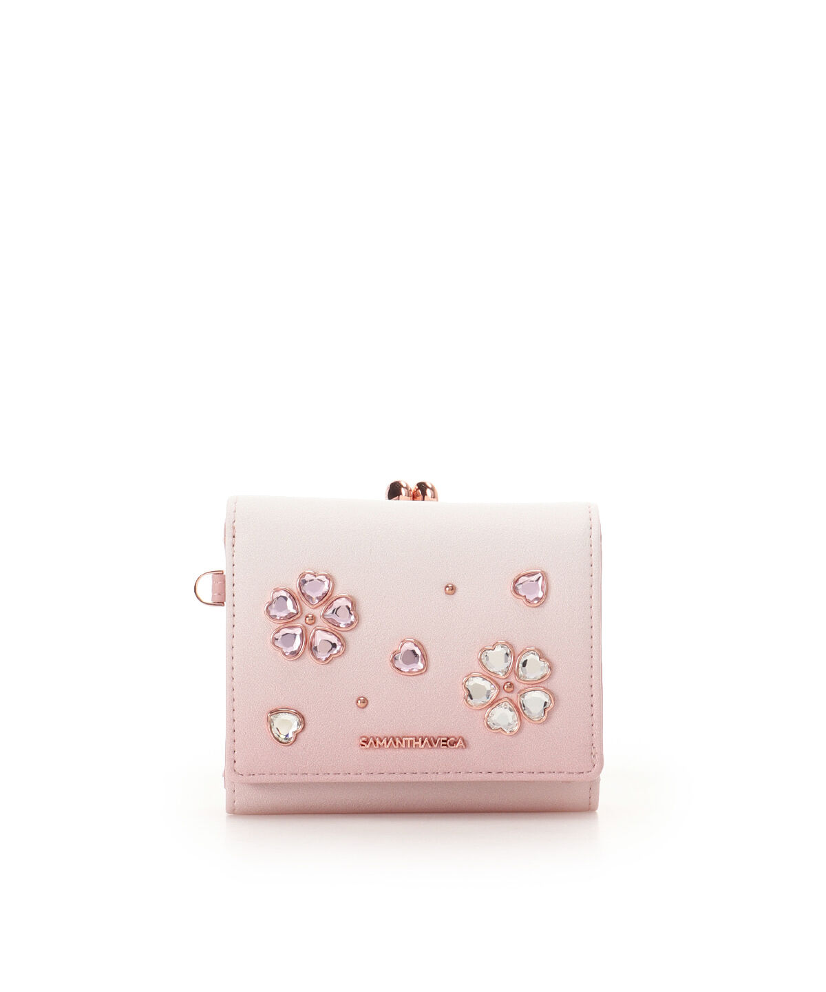 Samantha Vega「サクラフラッター折財布」|財布|ピンク