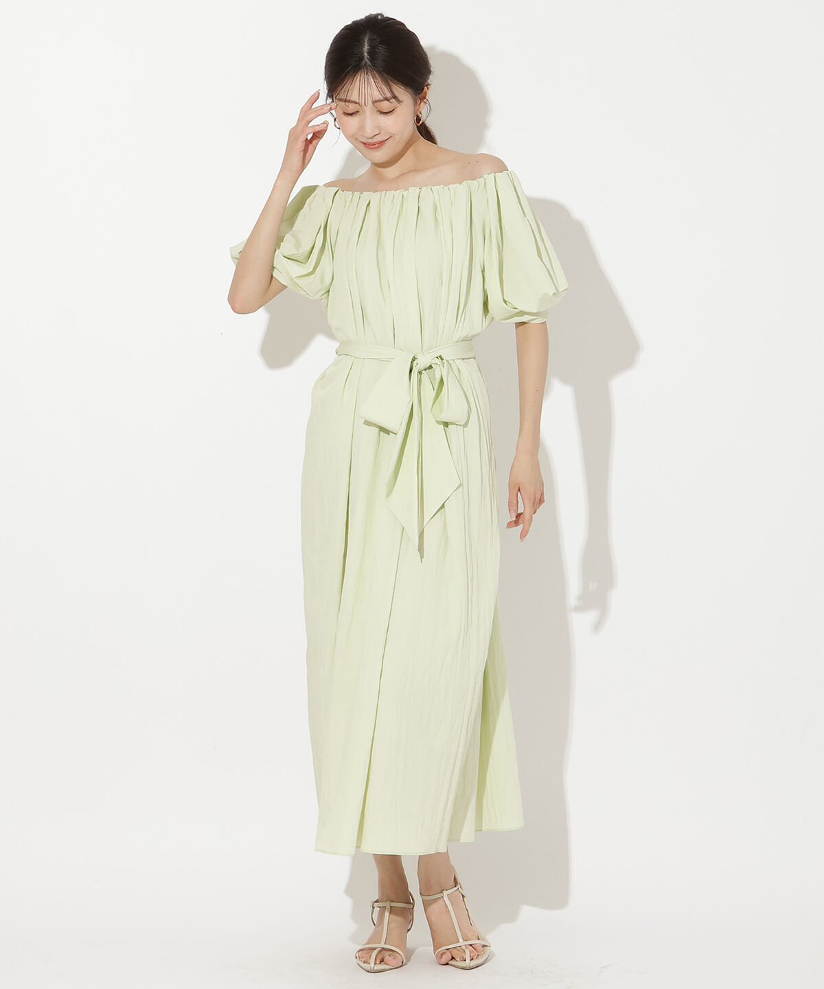 アンドクチュール「ケープスリーブワンピース」|ワンピース|