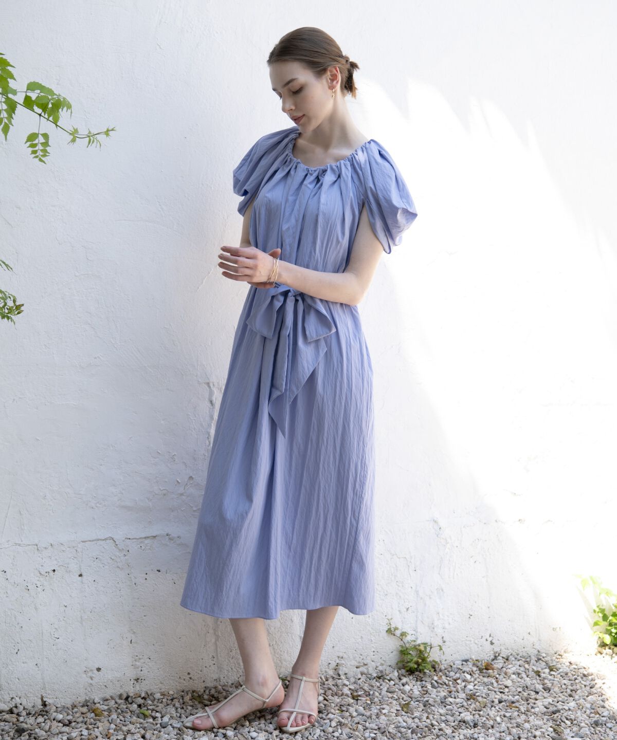 アンドクチュール「ケープスリーブワンピース」|ワンピース|