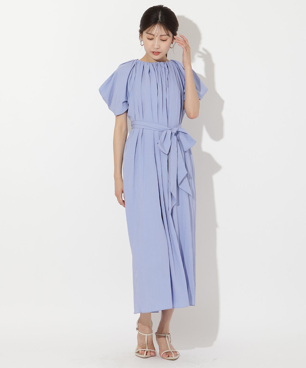 アンドクチュール「ケープスリーブワンピース」|ワンピース|