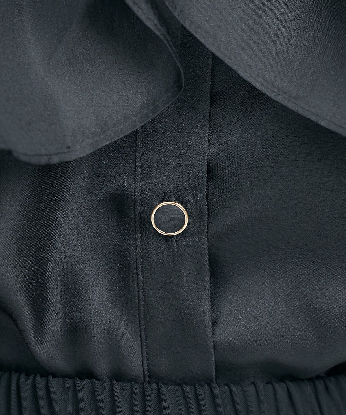 アンドクチュール「フリルクロスシアーブラウス」|シャツ・ブラウス|