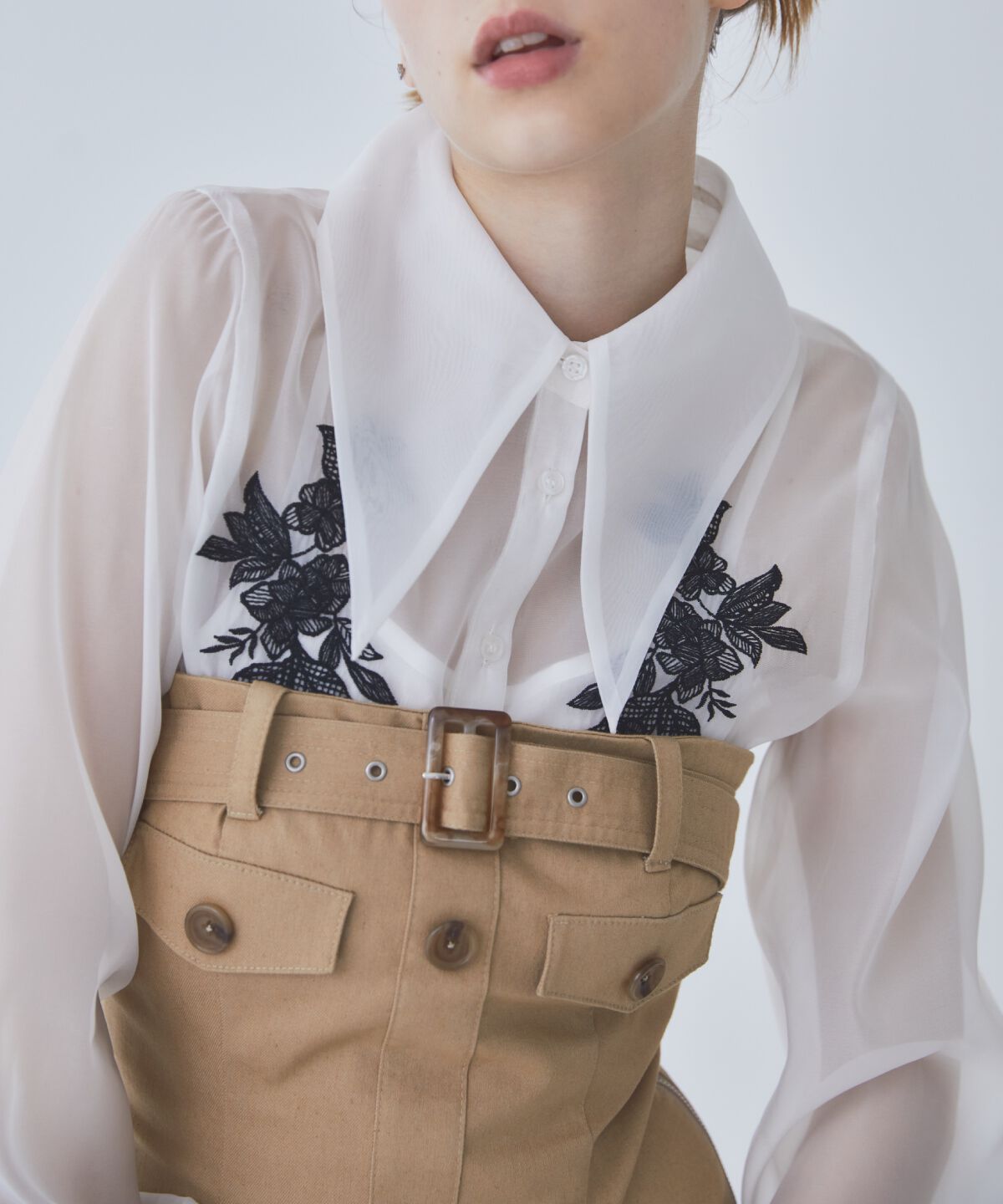 REDYAZEL「バストベルトベアワンピース」|ワンピース|