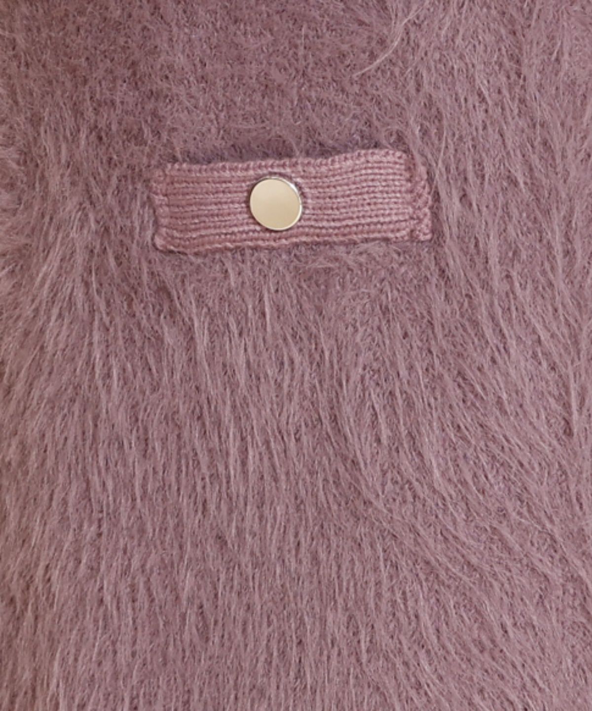 REDYAZEL「シャギーニットミニスカート」|台形|