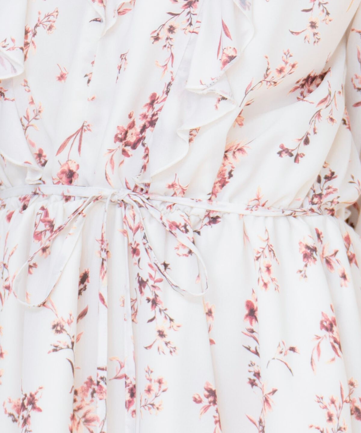 REDYAZEL「フローラルプリントシフォンミニワンピース」|ワンピース|