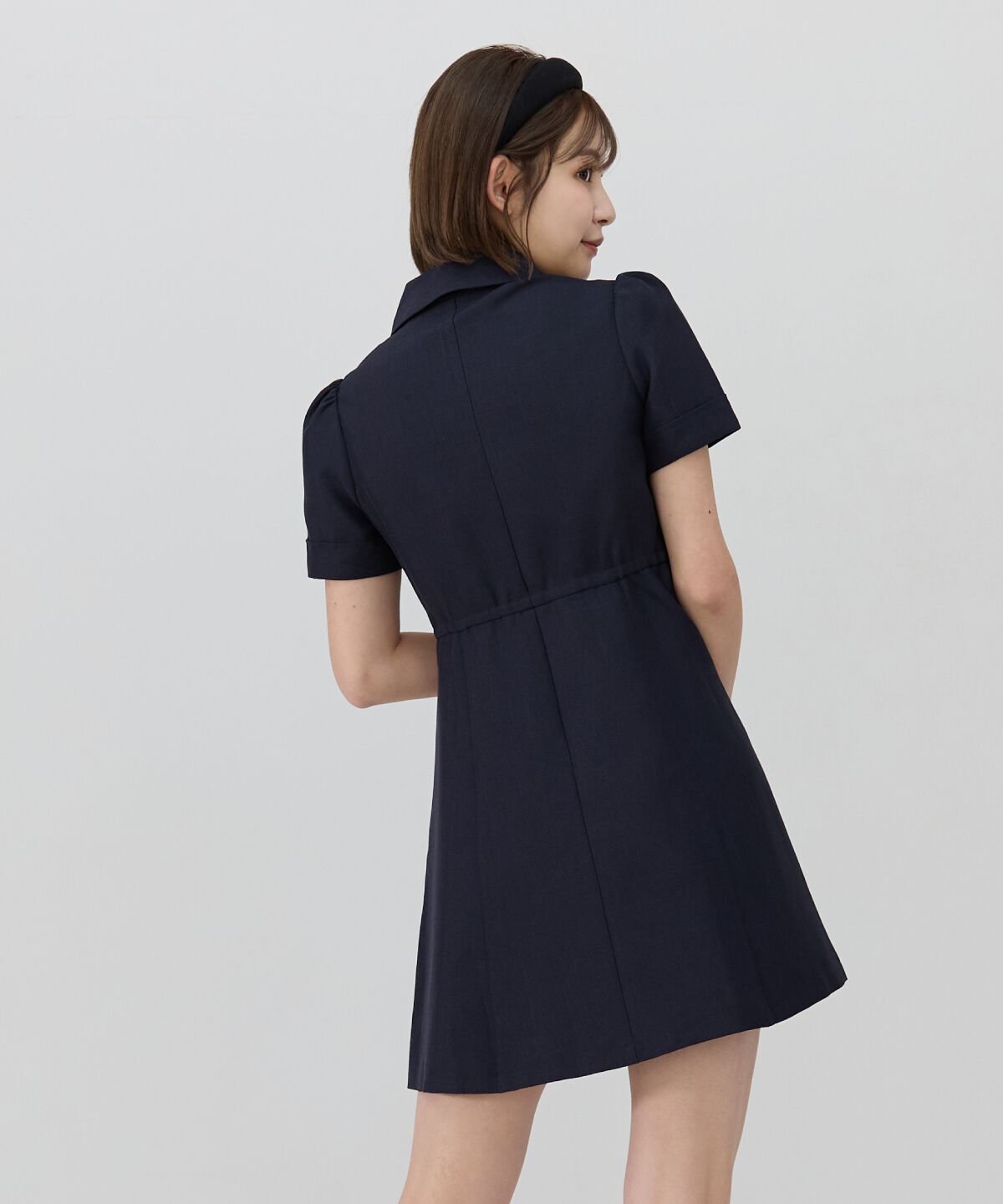 REDYAZEL「エンブレムボタンシャツワンピース」|ワンピース|