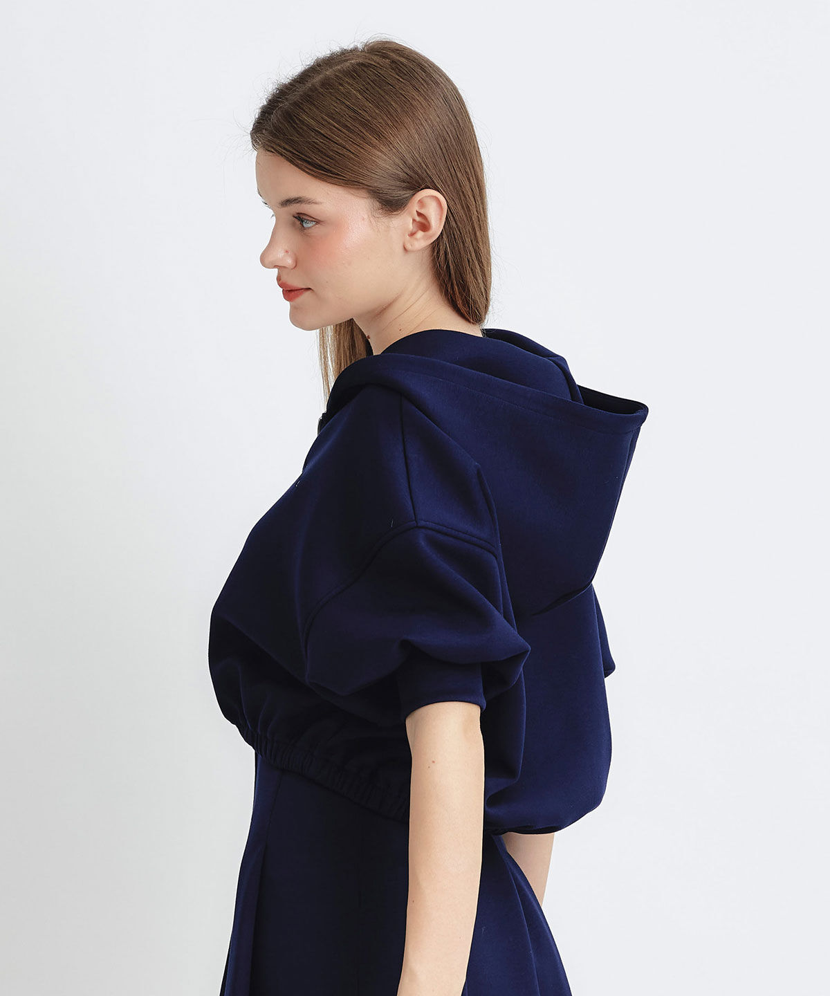 REDYAZEL「ダンボールZIPショートパーカー」|パーカー|