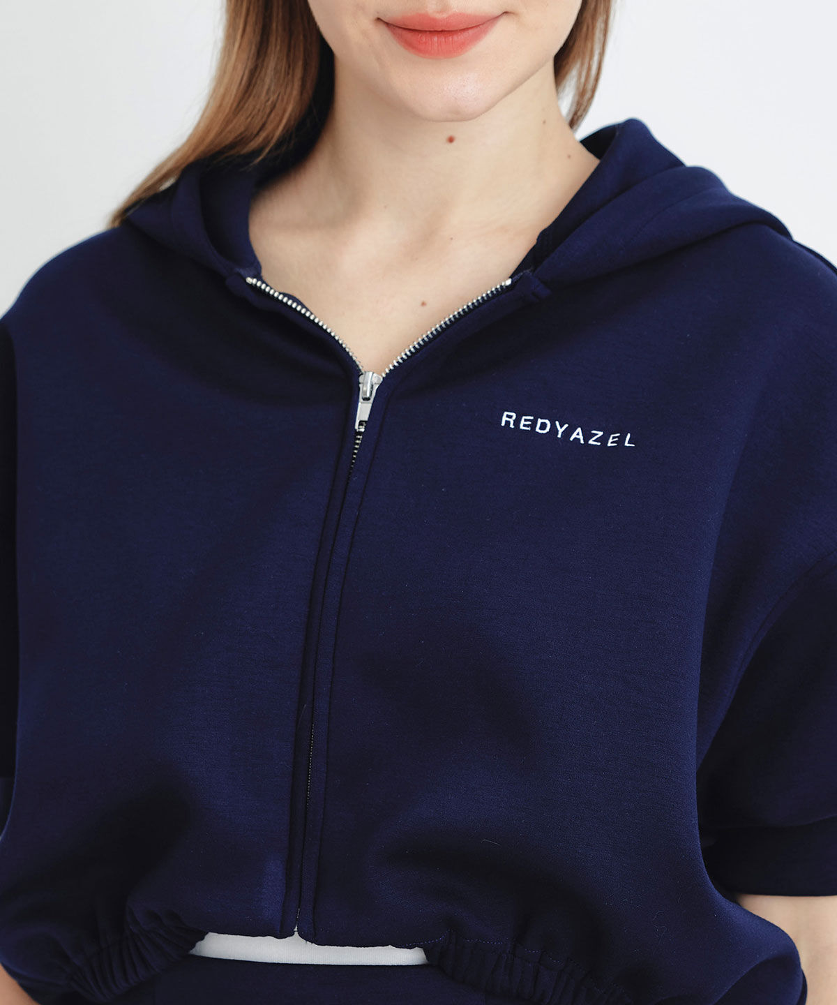 REDYAZEL「ダンボールZIPショートパーカー」|パーカー|