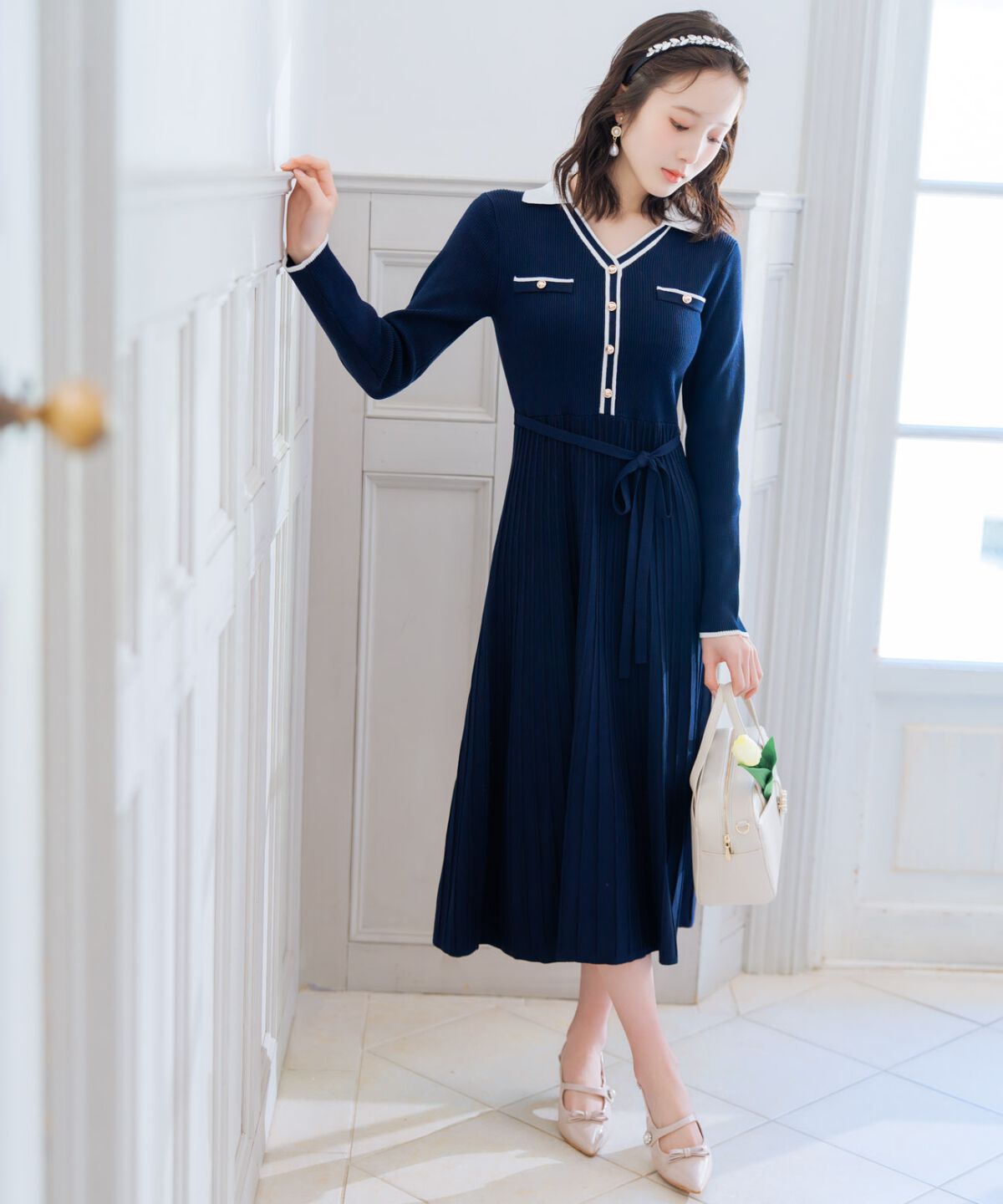 WILLSELECTION「スリングバックリボンパンプス」|パンプス|